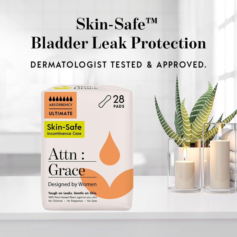 ATTN : GRACE detalle de textura y capas absorbentes para mayor comodidad