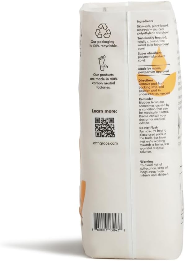 ATTN : GRACE etiqueta con ingredientes plant-based para piel sensible