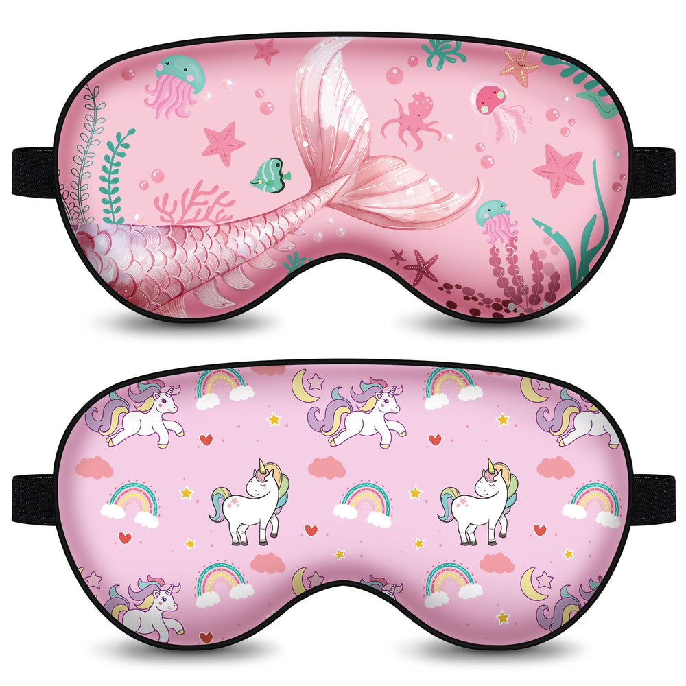 AUDFA antifaz unicornio frontal, confort y bloqueo de luz