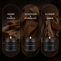Auelife velas colocadas en esquina decorativa junto a libros para estilo