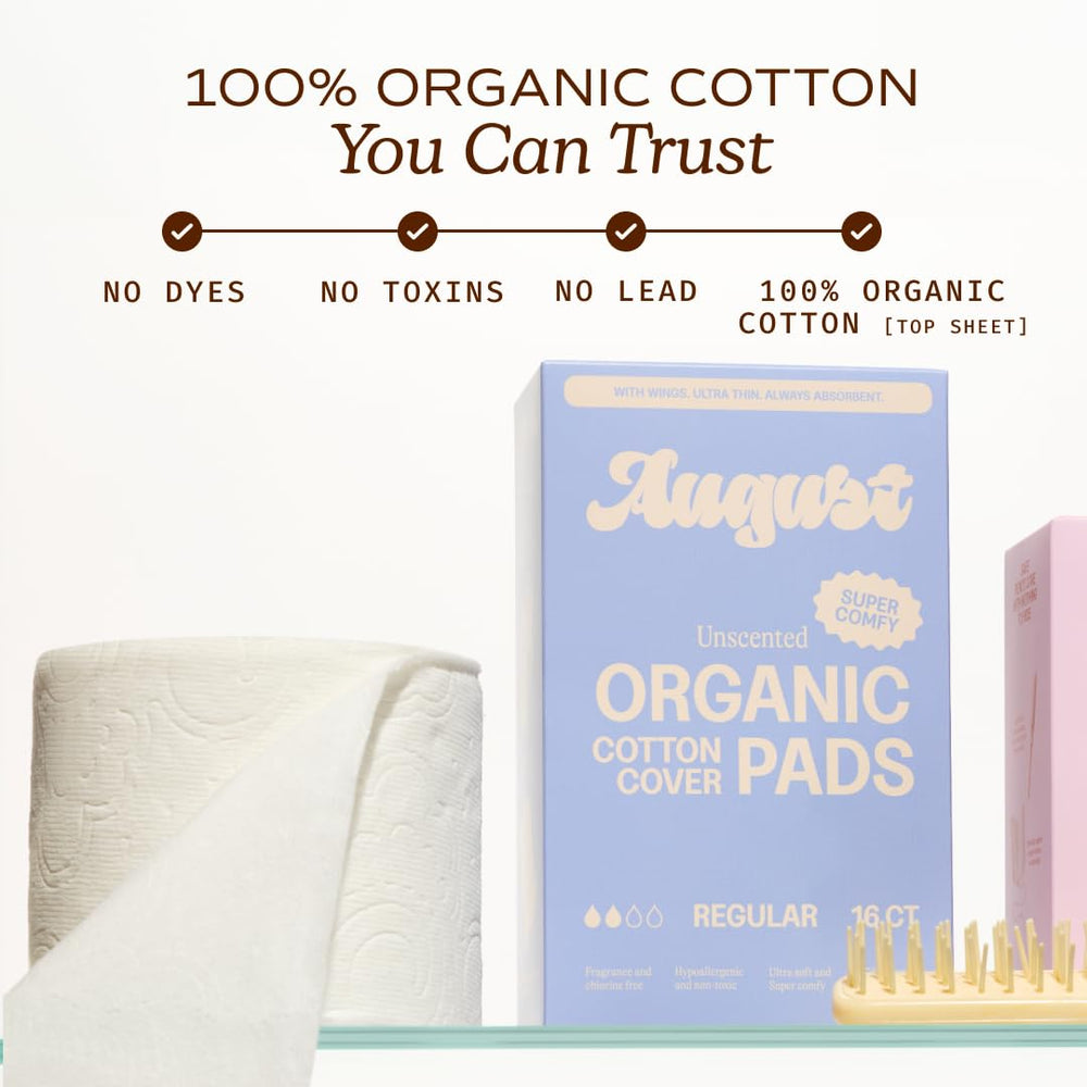 August detalle de las ocho capas absorbentes que ofrecen mayor protección
