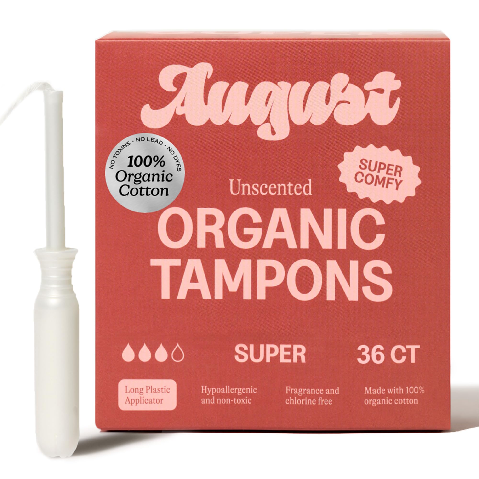 August paquete frontal 36 unidades muestra confianza y protección