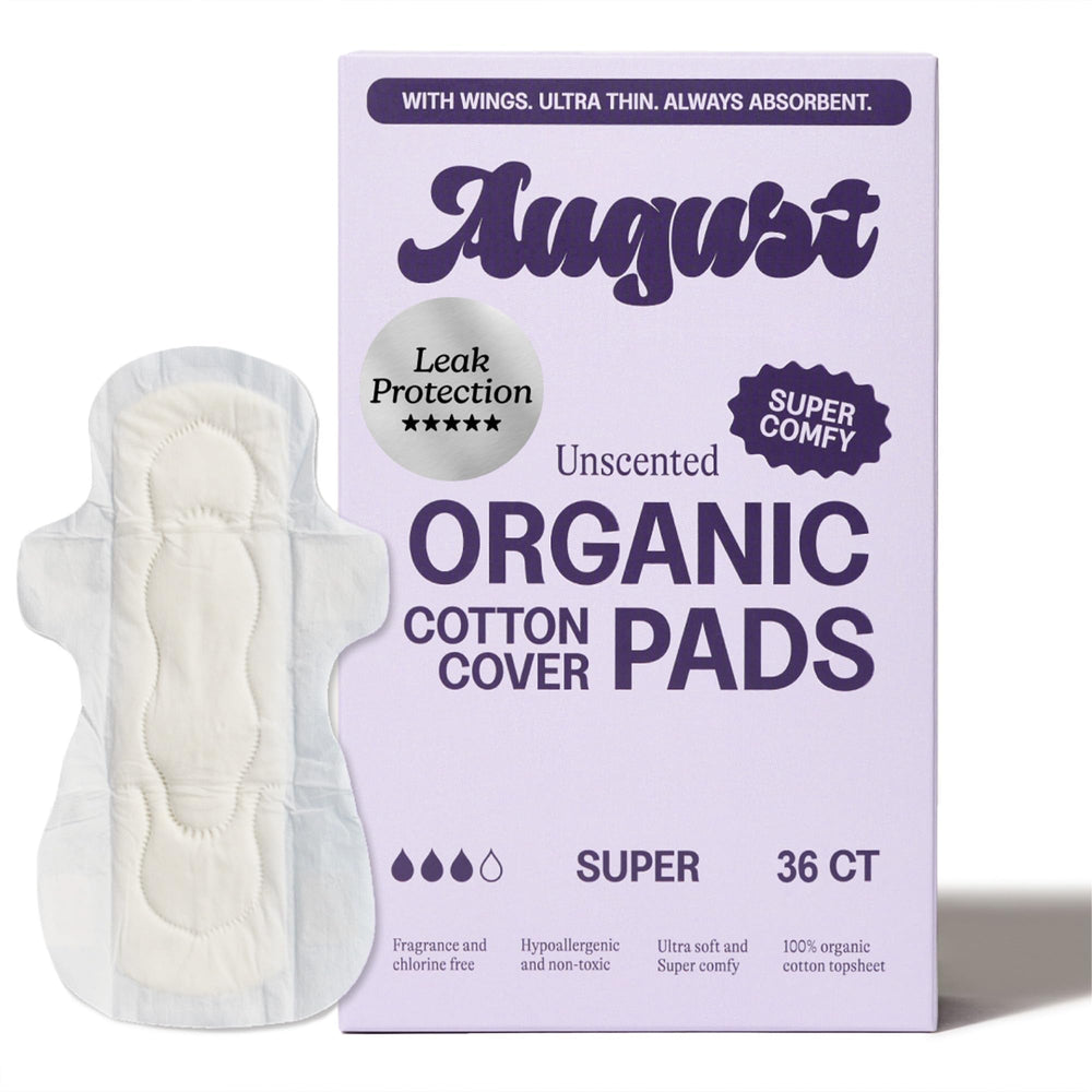August empaque frontal mostrando 36 unidades y diseño ecológico