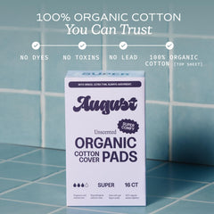 August detalle del topsheet de algodón orgánico para comodidad