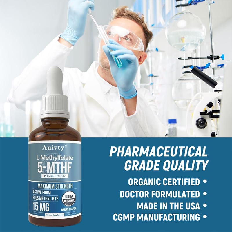 Auivty uso lifestyle persona tomando gotas para rutina diaria