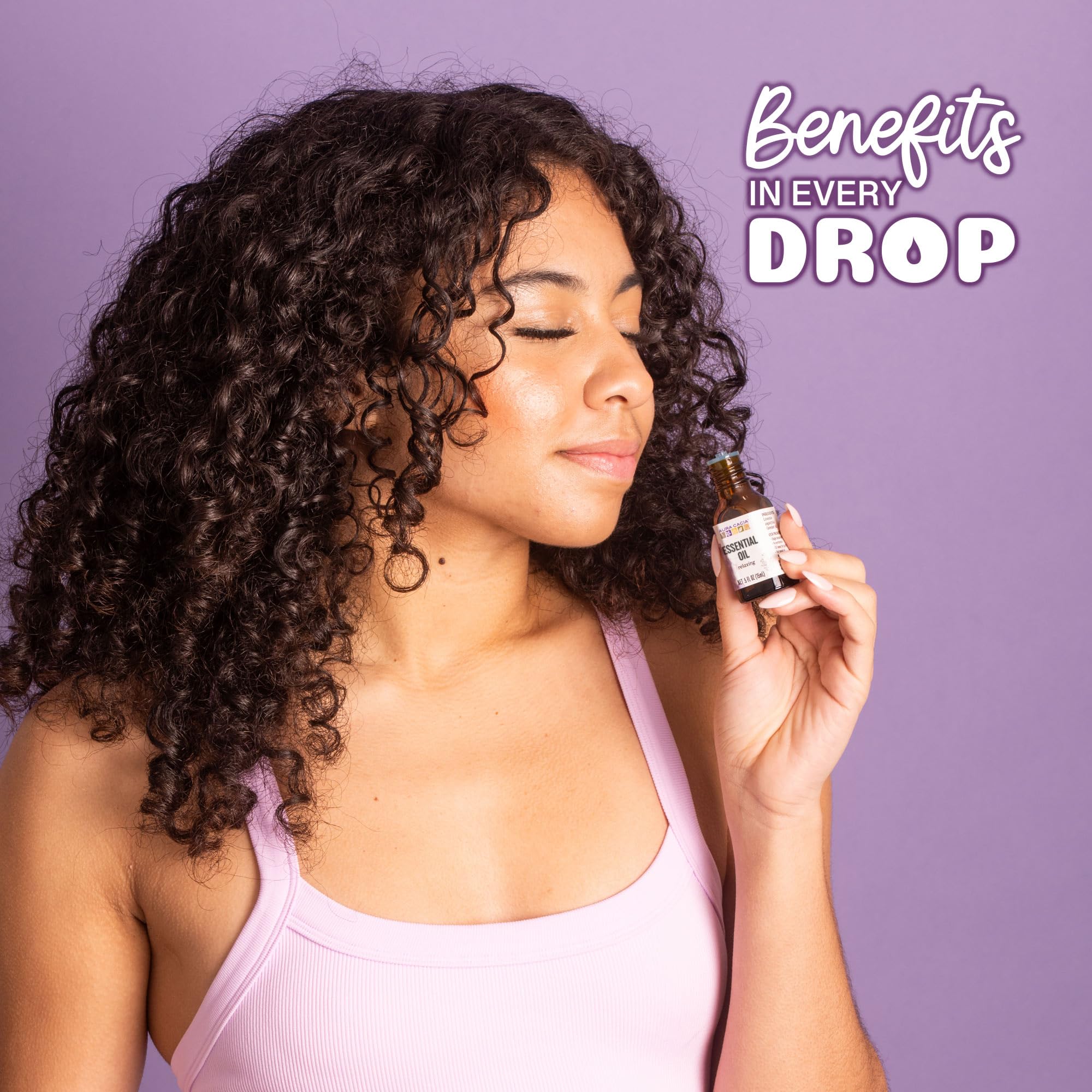 Aura Cacia aceite en difusor creando ambiente fresco y purificante