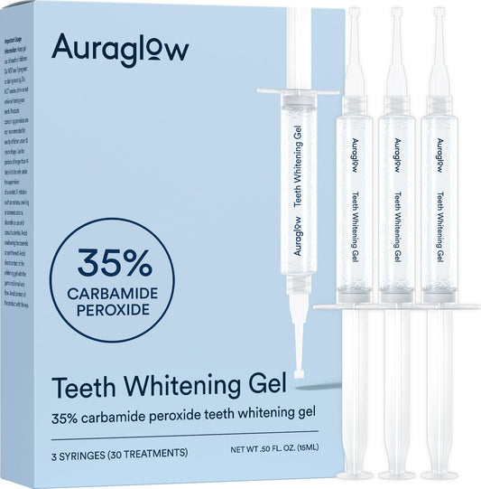 Auraglow frente del empaque mostrando el contenido y beneficios visibles