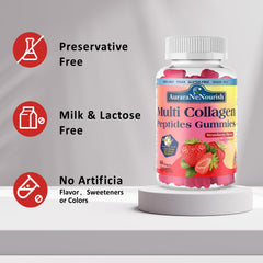 AuraraNeNourish ingredientes clave biotina y L-glutatión para soporte antioxidante