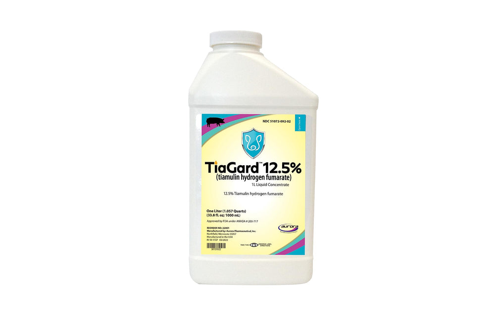 Aurora TiaGard envase frontal 1 L mostrando etiqueta clara y beneficios de dosificación