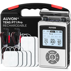 AUVON PT1 Pro frontal mostrando pantalla y beneficio portabilidad
