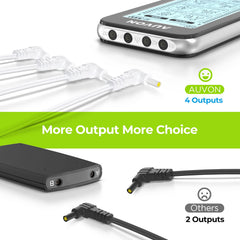 AUVON cables con conectores de 2 mm compatibles para conexiones seguras