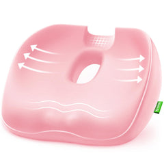 AUVON cojín donut frontal mostrando forma ergonómica y confort