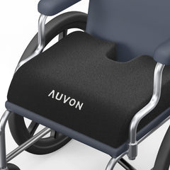 AUVON cojín frontal mostrando forma ergonómica y cobertura XL para confort
