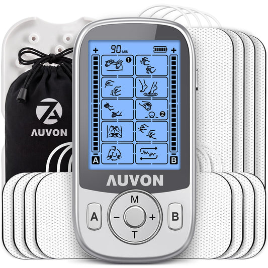 AUVON vista frontal del dispositivo con diseño compacto y facilidad de uso