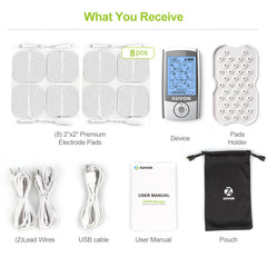 AUVON funda y accesorios organizados para almacenamiento seguro