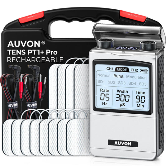 AUVON PT1+Pro frontal mostrando controles y pantalla, facilita manejo rápido