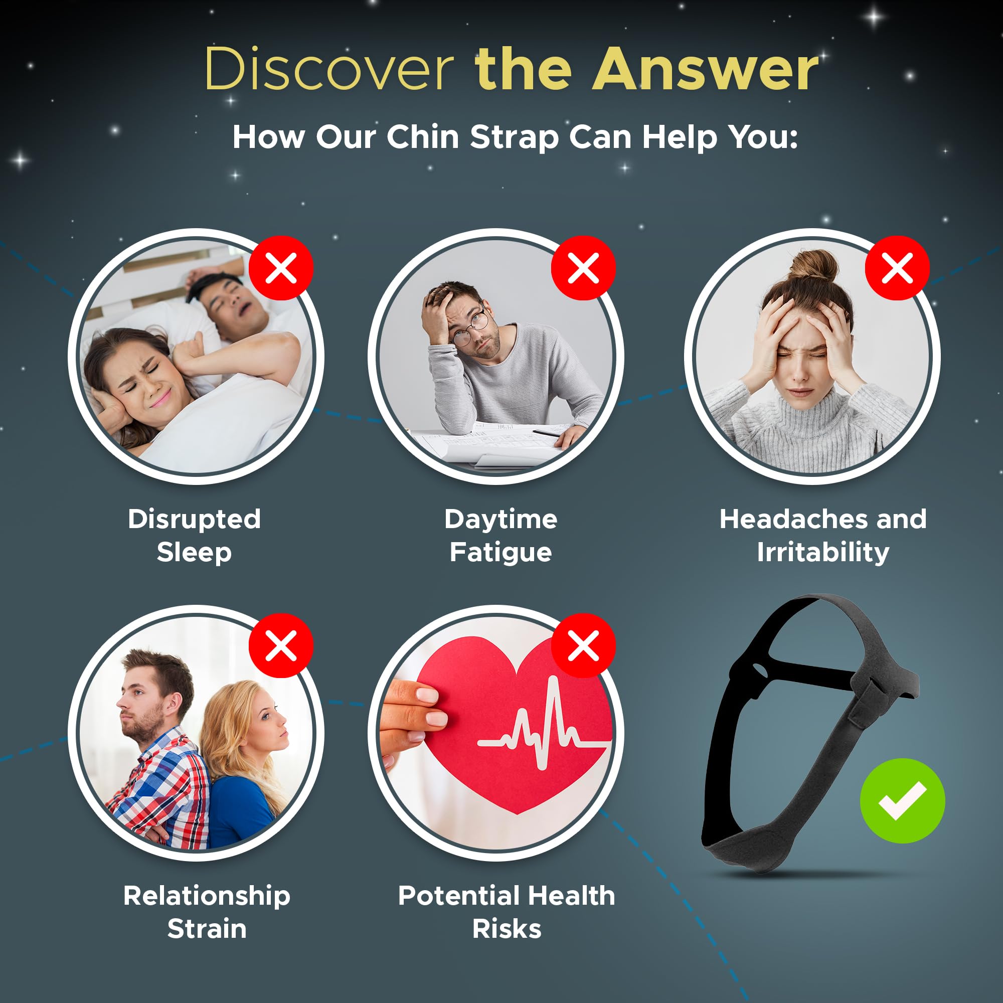 Auxhil junto a máscara CPAP, compatible sin interferir