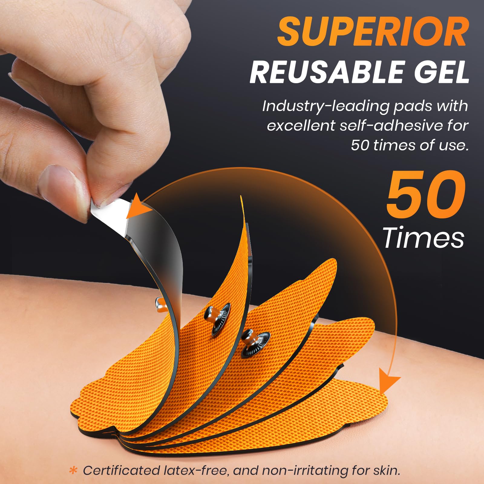 AVCOO almohadilla en forma de palma detalle flexible para contornos
