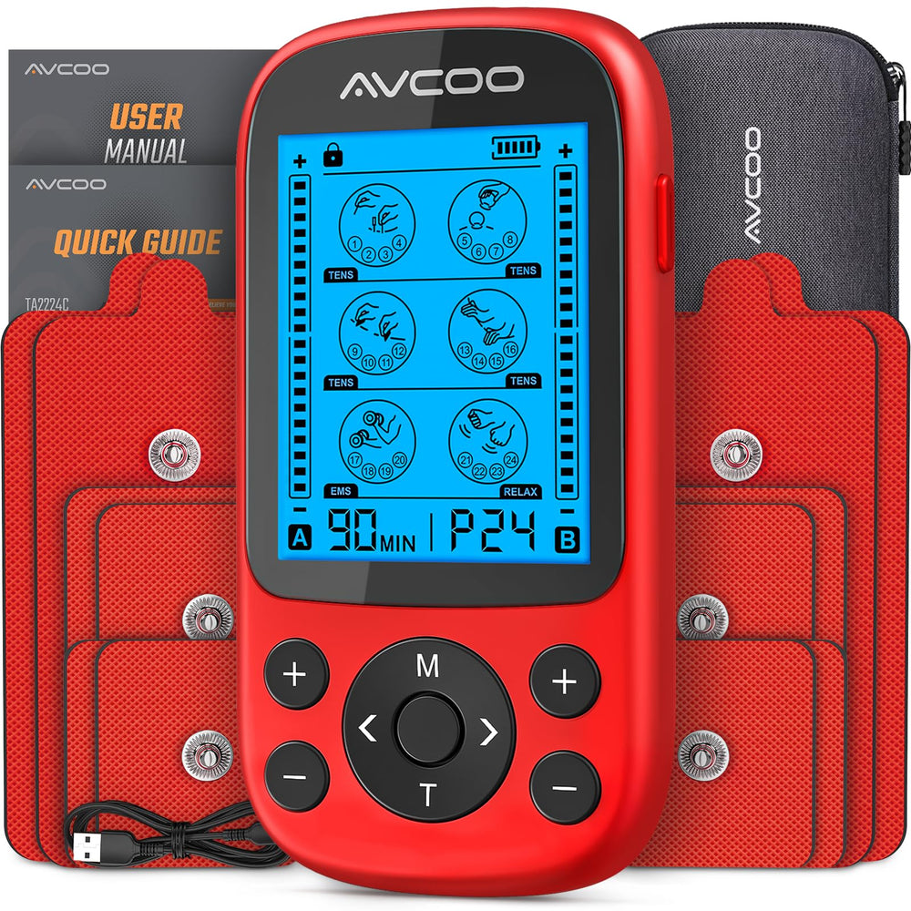 AVCOO dispositivo frontal con diseño compacto y controles fáciles de usar para alivio portátil