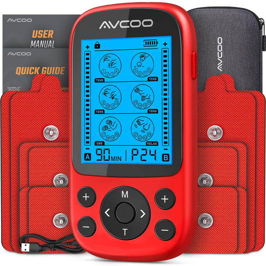 AVCOO dispositivo frontal con diseño compacto y controles fáciles de usar para alivio portátil