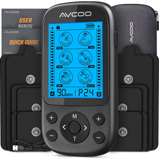 AVCOO dispositivo frontal mostrando controles y facilidad de uso