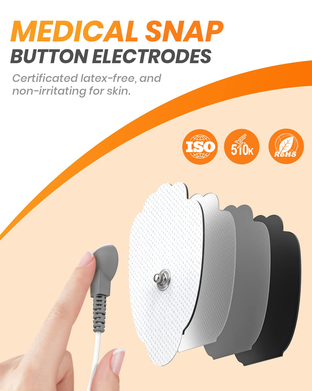 AVCOO detalle del conector snap 3,5 mm compatibilidad fácil con cables