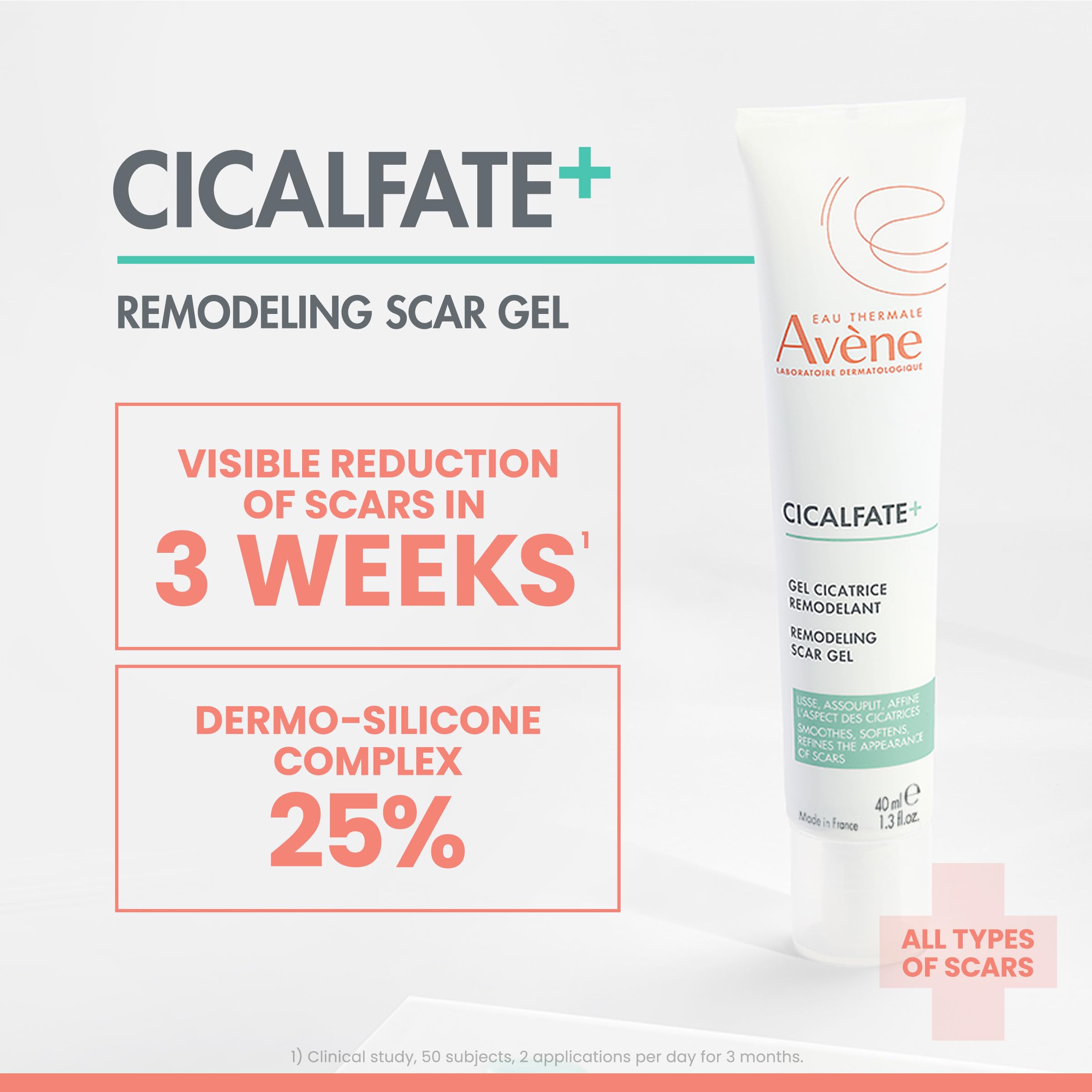 Eau Thermale Avène textura del gel en primer plano para hidratación visible