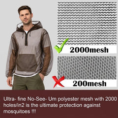 Aventik malla No-See-Ums detalle de textura que ofrece barrera y ventilación
