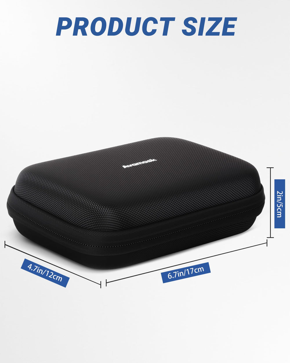 Avomosk bolsillo de malla con jeringas y accesorios para organización rápida