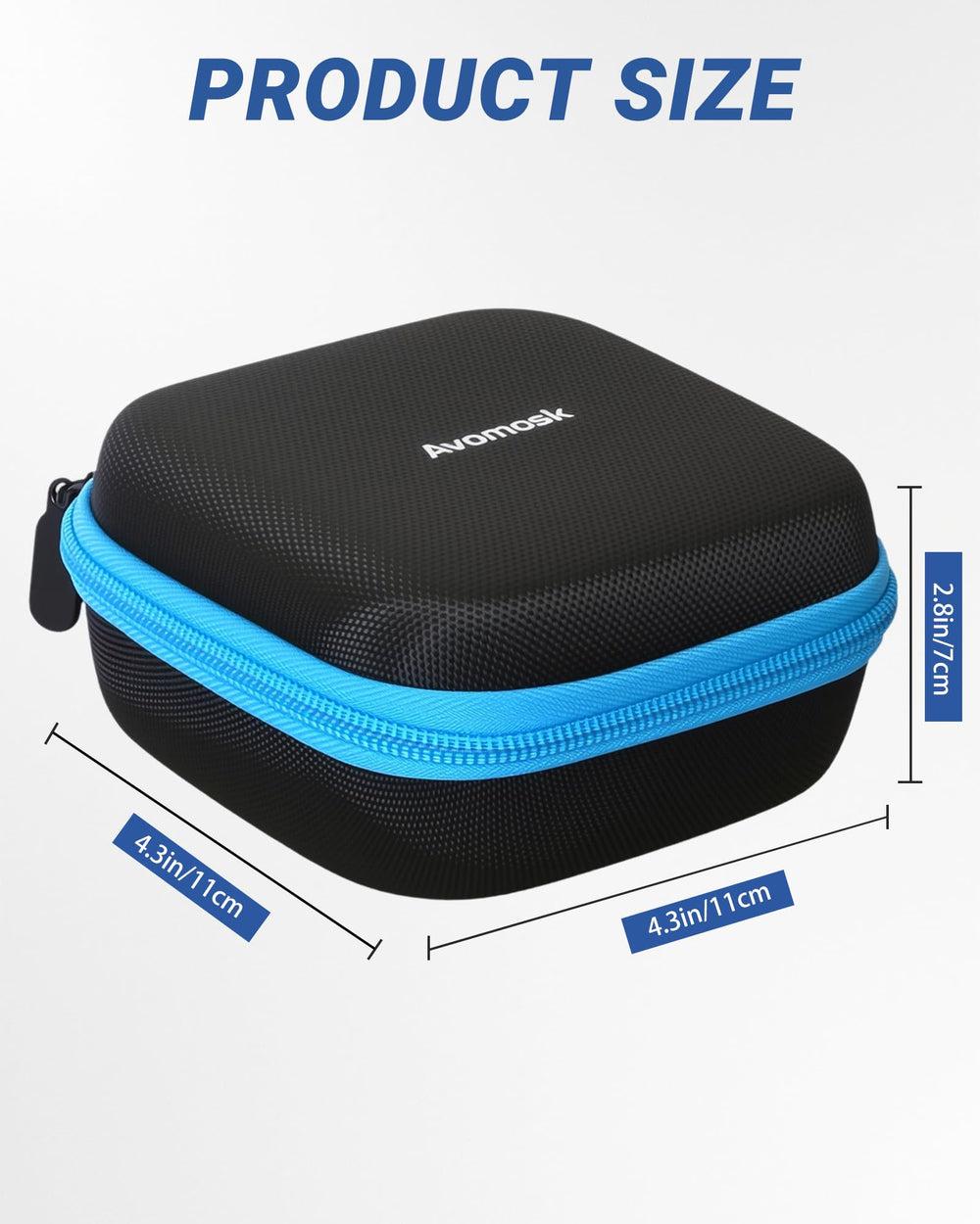 Avomosk estuche colocado dentro de frigorífico para almacenamiento frío