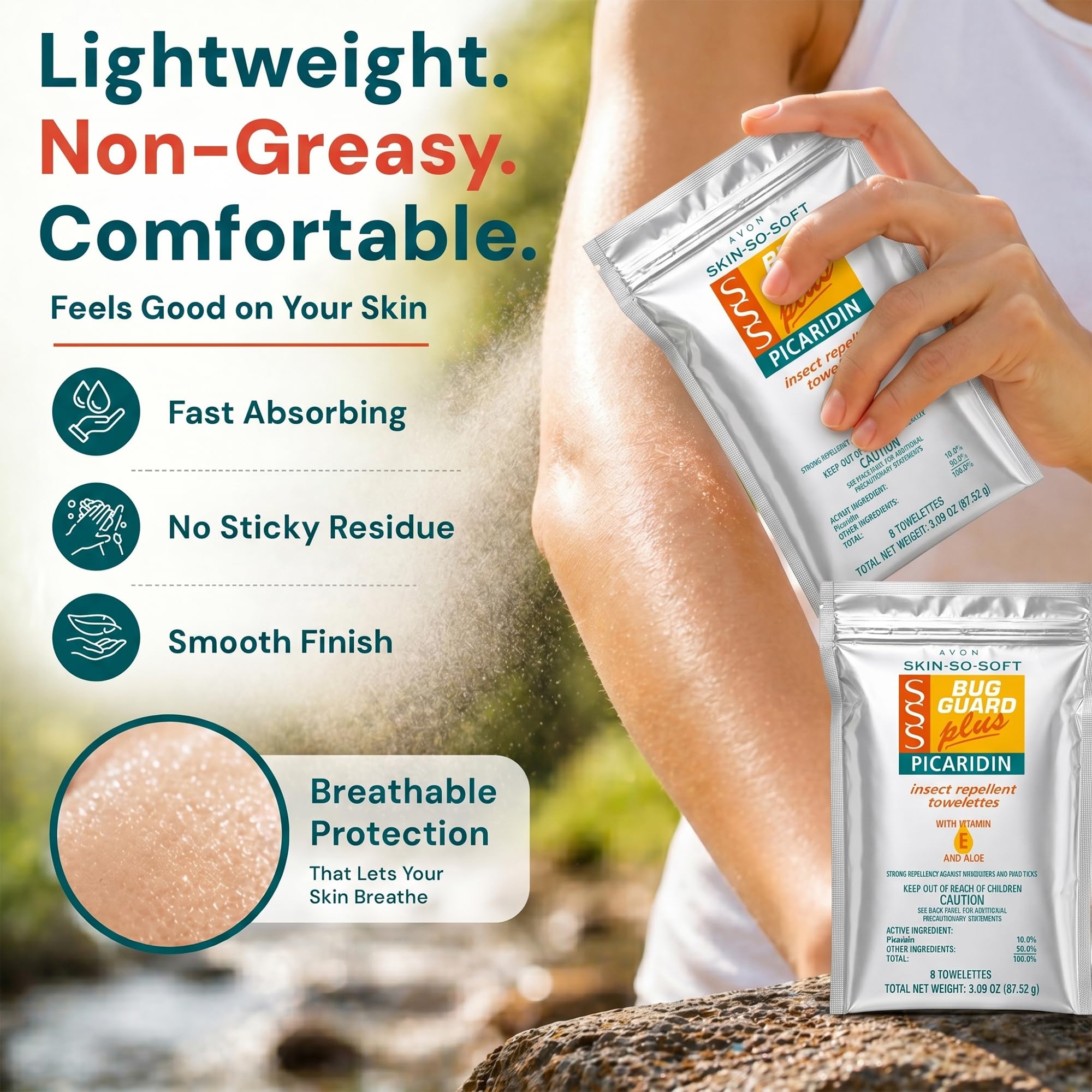 AVON SSS Bug Guard paquete en mochila, ideal para viajes y excursiones