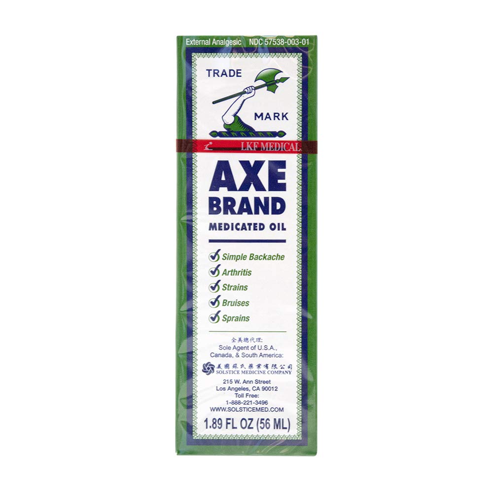 AXE aceite medicinal textura en gotas que facilita aplicación precisa
