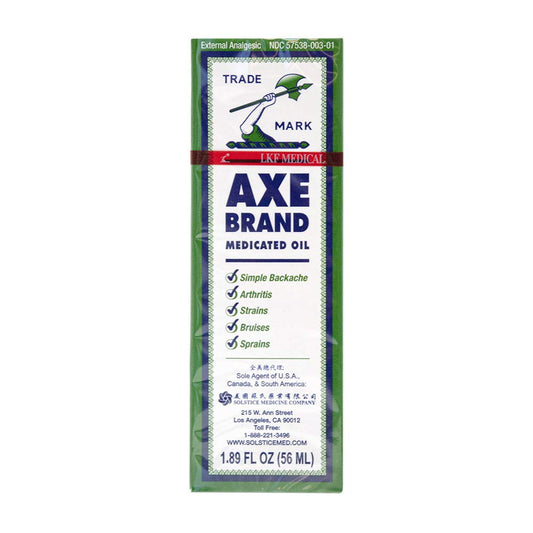 AXE aceite medicinal textura en gotas que facilita aplicación precisa
