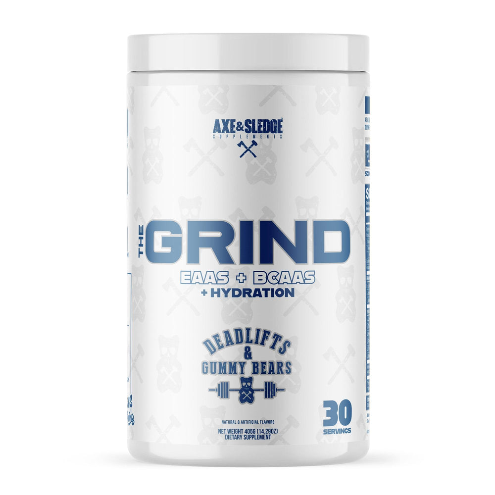 Axe & Sledge envase frontal del producto mostrando etiqueta y beneficios