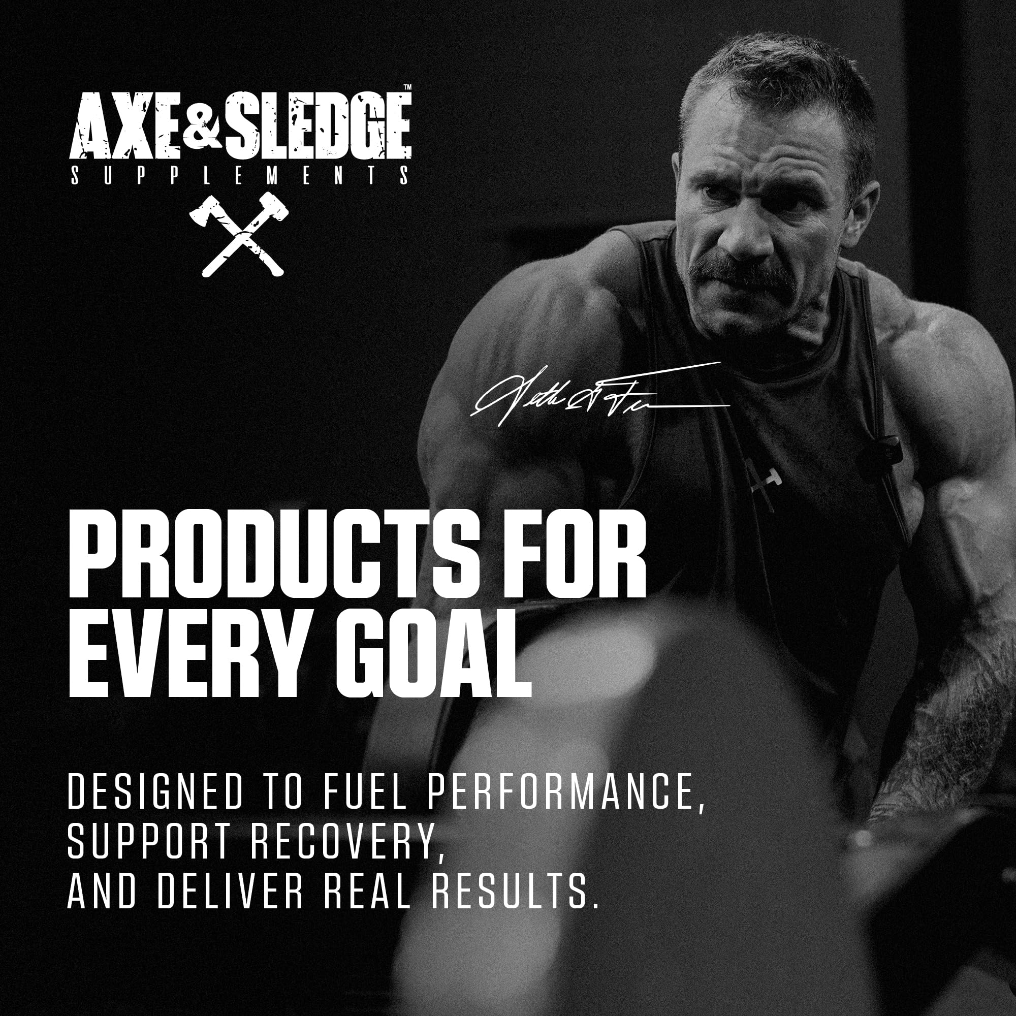 Axe & Sledge creatina en contexto de entrenamiento para potencia y recuperación