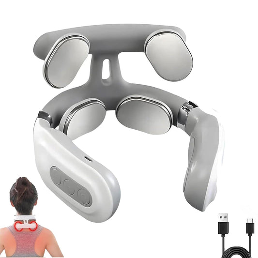 Ayland vista frontal del masajeador mostrando diseño ergonómico y confort