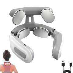 Ayland vista frontal del masajeador mostrando diseño ergonómico y confort
