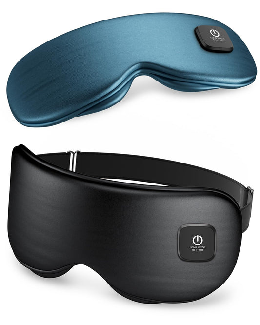 Azang heated eye mask with three temperature modes for personalized comfort during travel