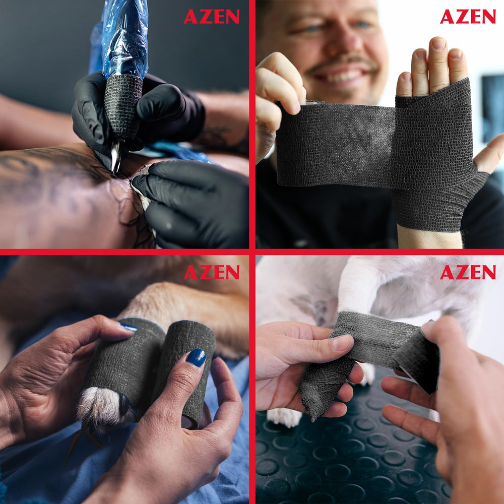 AZEN empaque de 16 rollos lista para múltiples aplicaciones primero auxilios