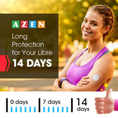 AZEN funda aplicada en brazo, sujeta el sensor durante actividad