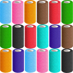 AZEN frente del pack mostrando 18 rollos y variedad de colores para uso múltiple