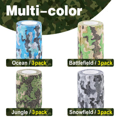 AZEN ambiente lifestyle con vendas camo listas para entrenamiento outdoor