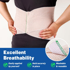 AZEN venda desplegada mostrando longitud estirable y versatilidad
