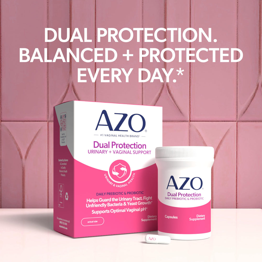 AZO etiqueta nutricional cercana indicando información clara y útil