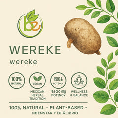 B-Experts Wereke etiqueta con ingredientes y certificaciones, transparencia