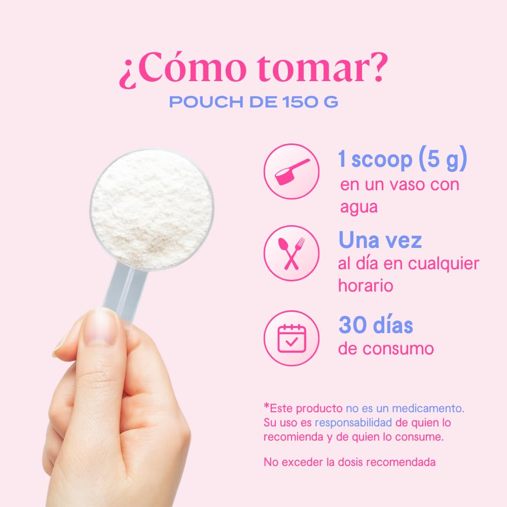 Comparación de cuchara medidora con envase B-fit B Berry para visualizar la ración