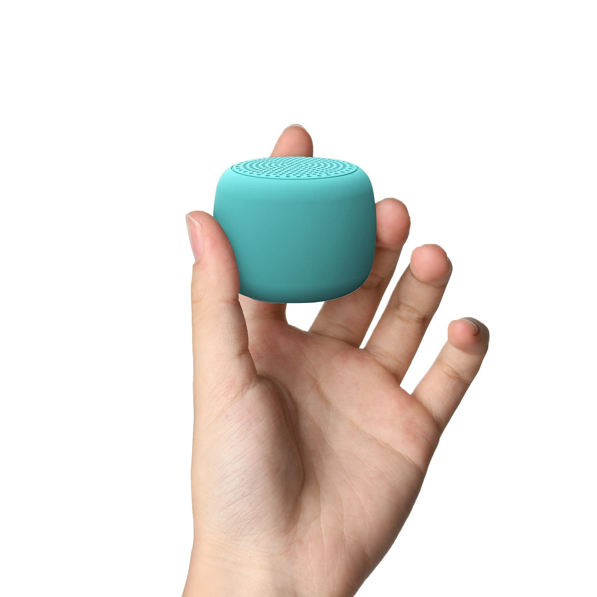 Babelio vista frontal del dispositivo cyan para sueño y concentración