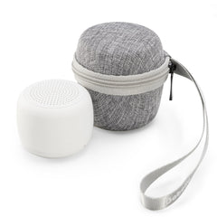 Babelio vista frontal con funda de viaje, portátil y elegante para dormir mejor
