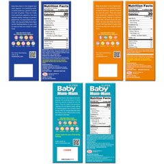 Baby Mum-Mum textura crujiente de galleta para disolución fácil