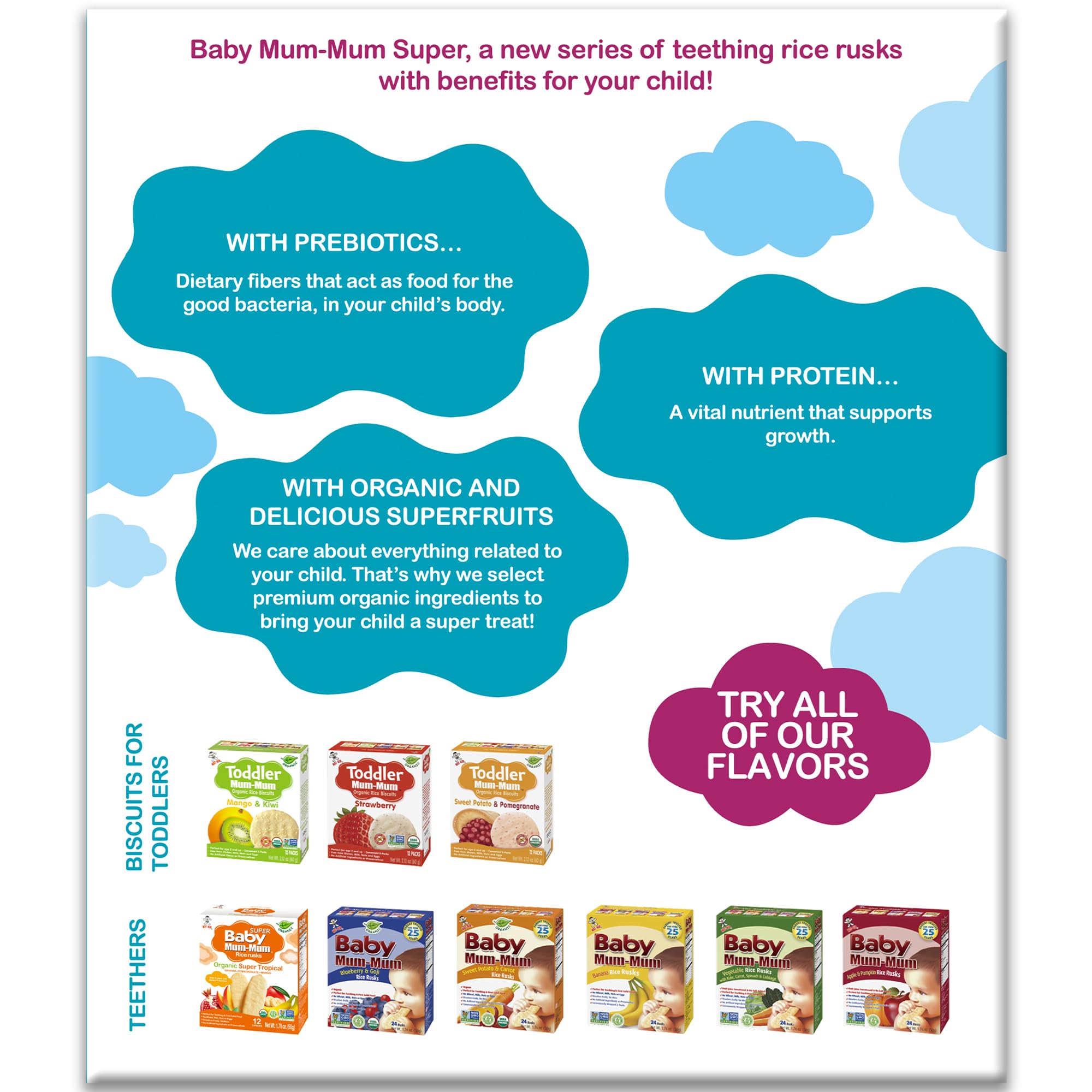 Etiqueta Baby Mum-Mum detalle nutricional y ausencia de alérgenos